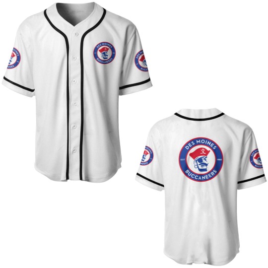 Discover Des Moines Buccaneers Hockey Club Baseball Jerseys
