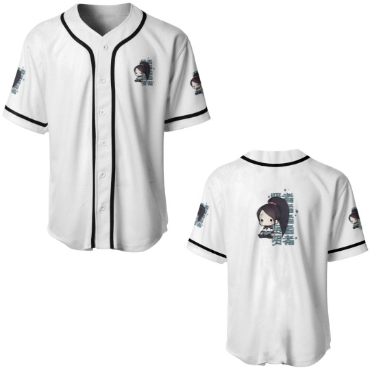 Discover Sage Valorant Baseball Jersey - Cute Chibi Agent Gift for Gamers