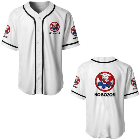 Discover NO BOZOS Baseball Jerseys