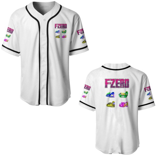 Discover F-Zero SNES Baseball Jerseys
