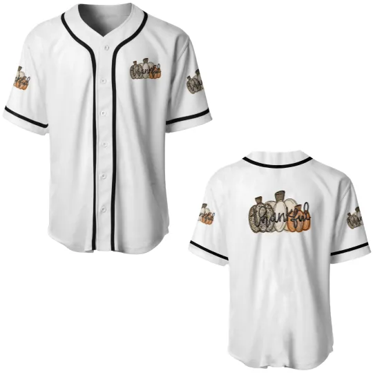 Discover Love Fall Y'All Baseball Jerseys, Leopard Pumpkin Print Fall Baseball Jerseys