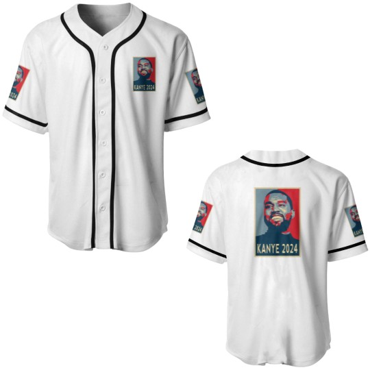 Discover Kanye 2024 President Baseball Jerseys, Kanye For President 2024 Baseball Jerseys