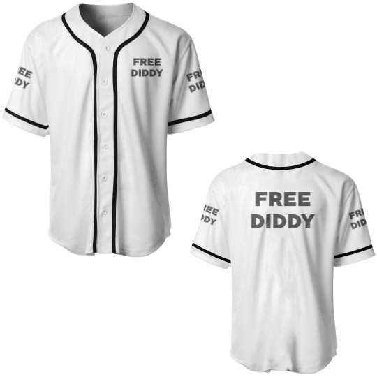 Discover Free Diddy , Funny Puffy Baseball Jerseys, Offensive Baseball Jerseys