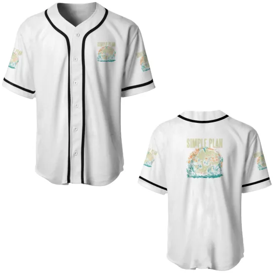 Discover Simple Plan Band Baseball Jerseys