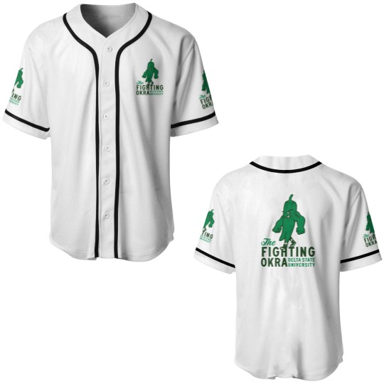 Discover Delta State Fighting Okra Baseball Jerseys