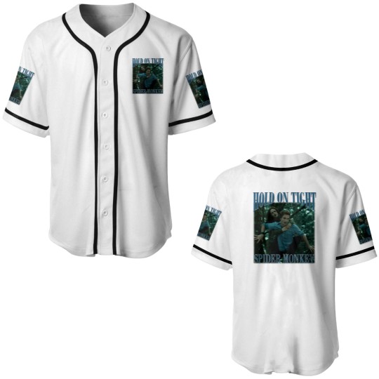 Discover Hold on tight, spider monkey - Twilight - Baseball Jerseys