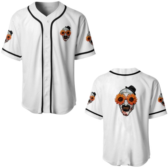 Discover Art The Clown Terrifier 2 Sunflower Sunglasses Classic Baseball Jerseys