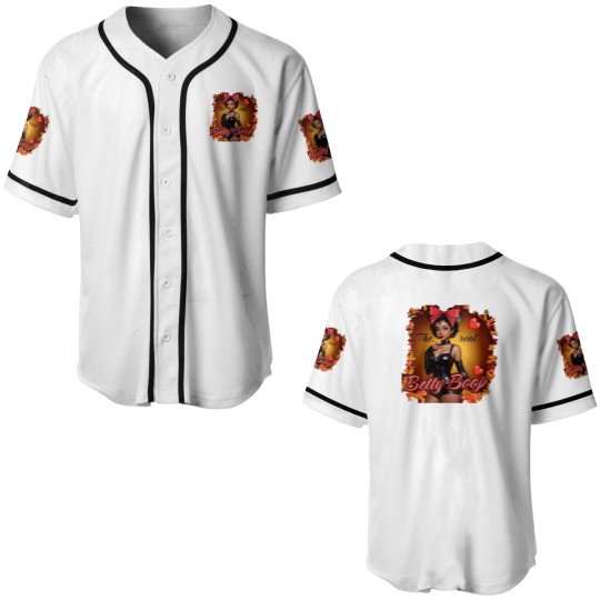 Discover Betty Boop  Love Betty Baseball Jerseys
