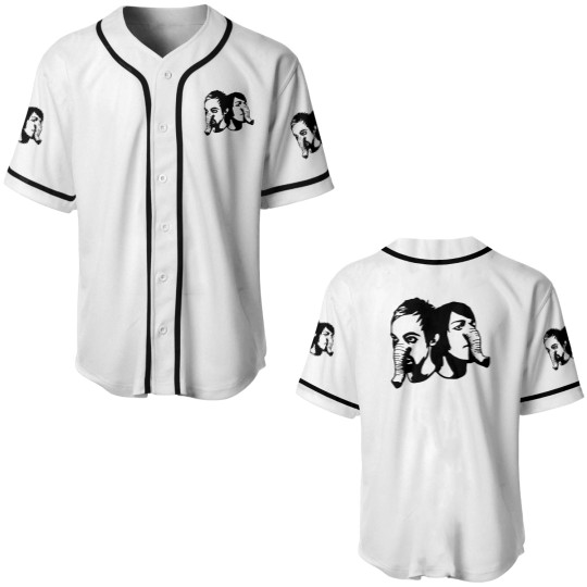 Discover Death From Above 1979 - Heads Up Elelphant Heads Fitted Baseball Jerseys