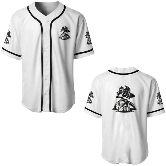 Discover BRUH Duck Baseball Jerseys
