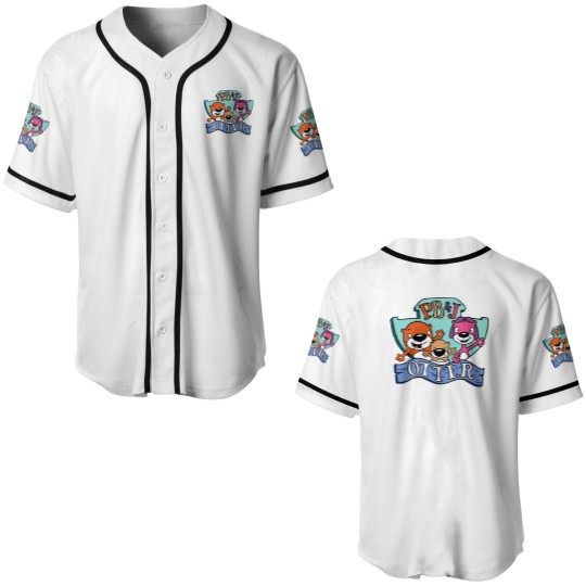 Discover PB And J Otter Sticker Baseball Jerseys