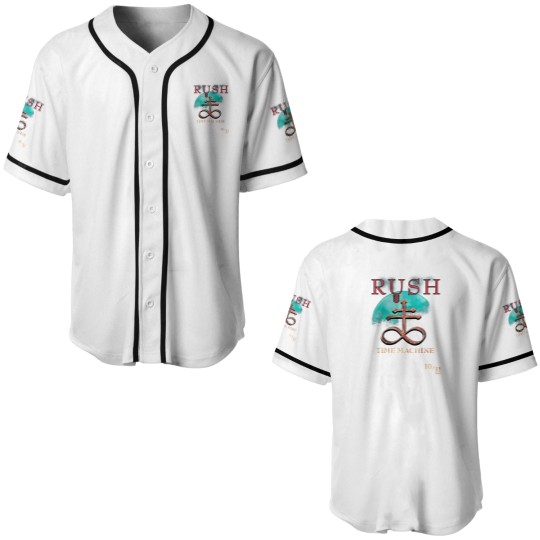 Discover Vintage 10/11 Rush Time Machine Tour Baseball Jerseys