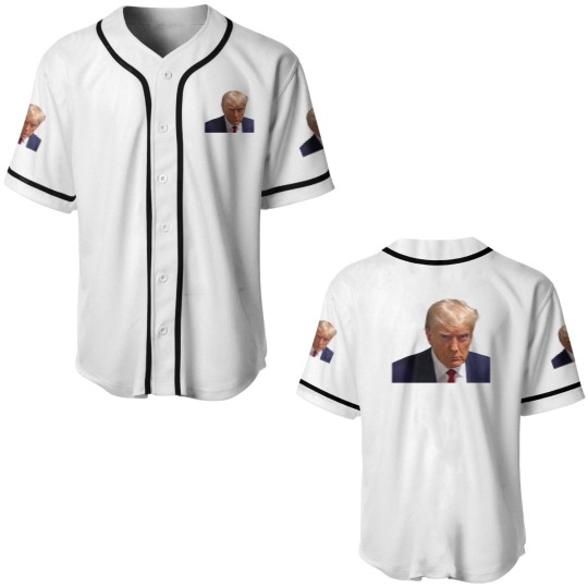 Discover -----------Donald-Trump Mugshot -------- Baseball Jerseys