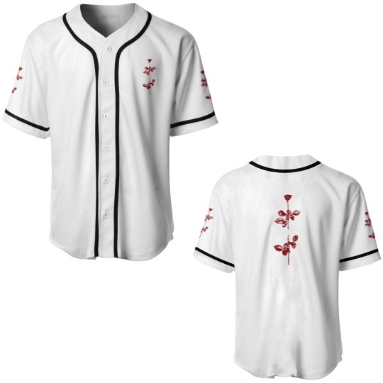 Discover Violator Red - Depeche Mode Baseball Jerseys