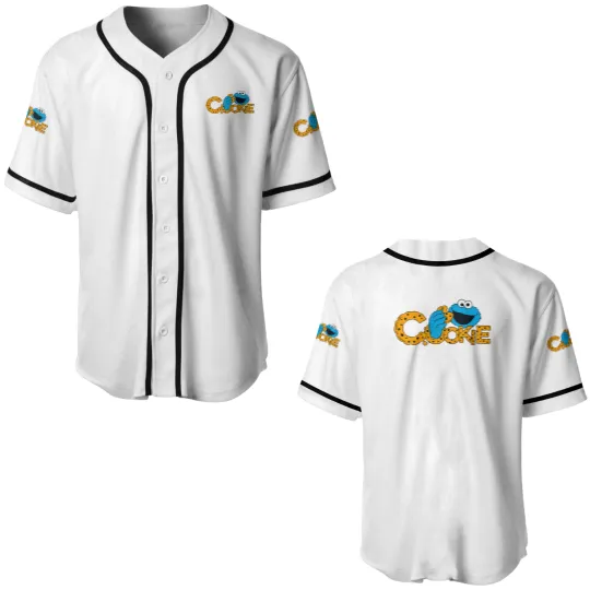 Discover Cookie, Monster More Cookies | the cookie monster Baseball Jerseys