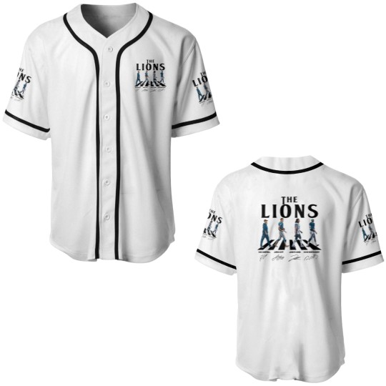 Discover Lions Walking Abbey Road Signatures Football Baseball Jerseys
