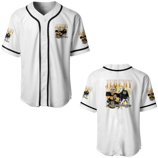 Discover Jeremy Swayman Baseball Jerseys Ice Hockey American Professional Hockey Championship Sport Merch Vintage Baseball Jerseys
