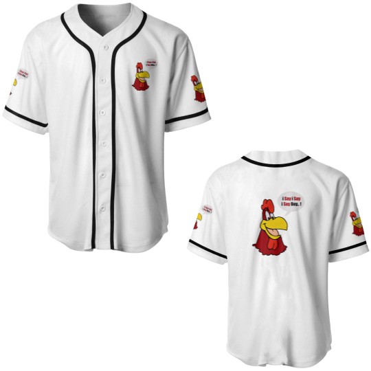 Discover Foghorn Leghorn Black Baseball Jerseys Baseball Jerseys