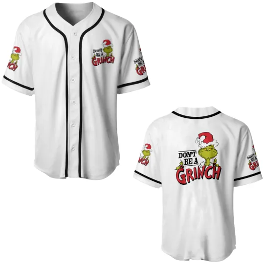 Discover Grìnch Baseball Jerseys