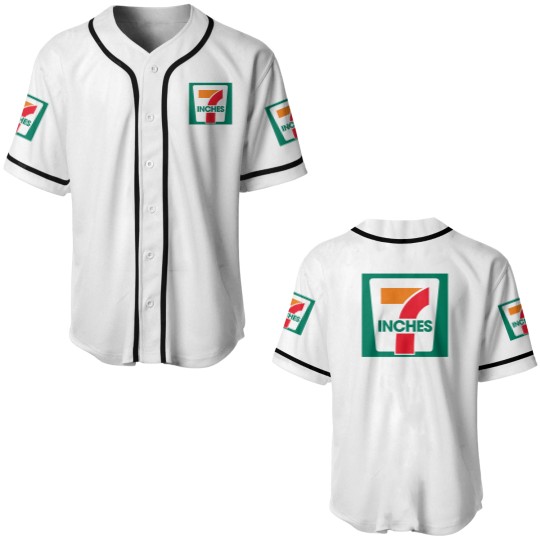 Discover 7 Inches Funny 7 11 Parody Baseball Jerseys