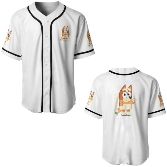 Discover my bingo - BlueyDad Cartoon - Baseball Jerseys