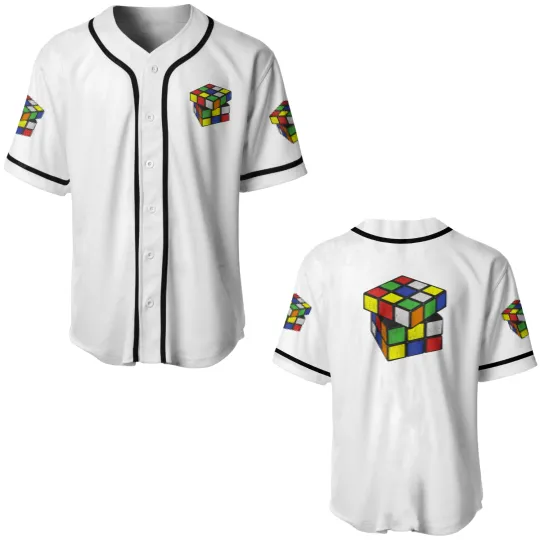 Discover Original Rubik's Cube Baseball Jerseys