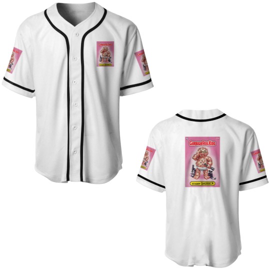 Discover Garbage Pail Kids - Starin' Darren Vector Baseball Jerseys
