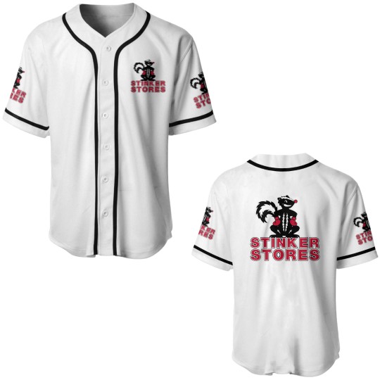 Discover Stinker gas station Baseball Jerseys
