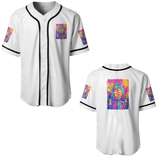 Discover Rick and Mòrty, Rick and Mòrty merch, Rick and Mòrty cartoon, Rick and Mòrty gift, Rick and Mòrty halloween Baseball Jerseys