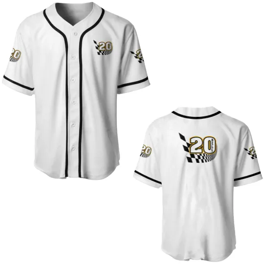 Discover Christopher Bell In Checkers Baseball Jerseys