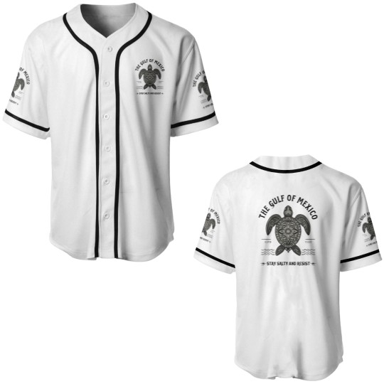 Discover Comfort Colors Gulf of Mexico Stay Salty Resistance Baseball Jerseys