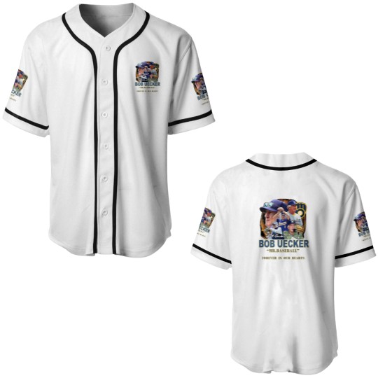Discover Mr. Baseball In Memory Of Bob Uecker Forever In Our Hearts 1934-2025 Baseball Jerseys