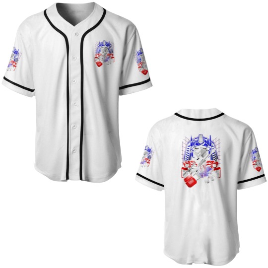 Discover Optimus Tut Baseball Jerseys