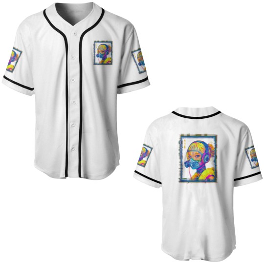 Discover Toronto Canada Retro Anime Girl 80s Vintage Travel Baseball Jerseys