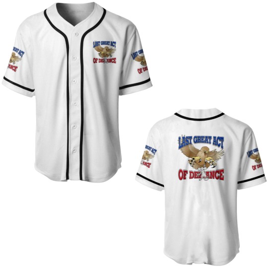 Discover Last Great Act of Defiance Baseball Jerseys