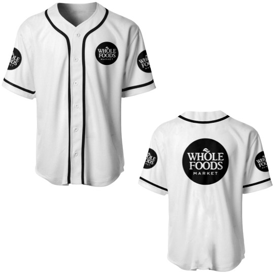 Discover Whole Foods Market Baseball Jerseys