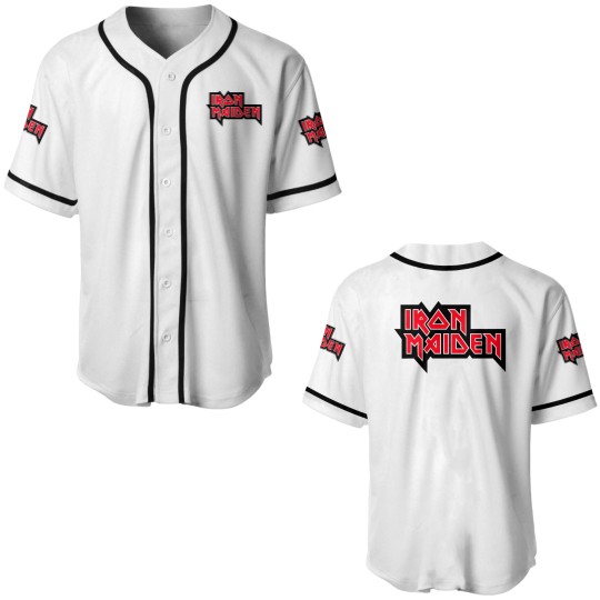 Discover Iron Mάiden Hardrock Metal Baseball Jerseys
