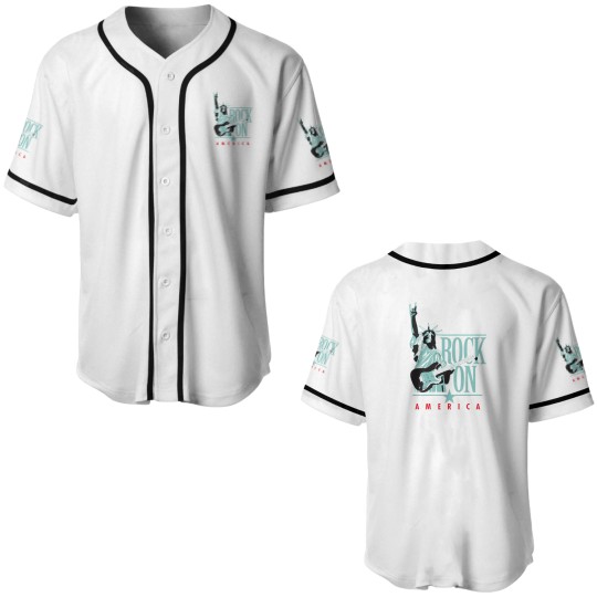 Discover Rock On America Baseball Jerseys