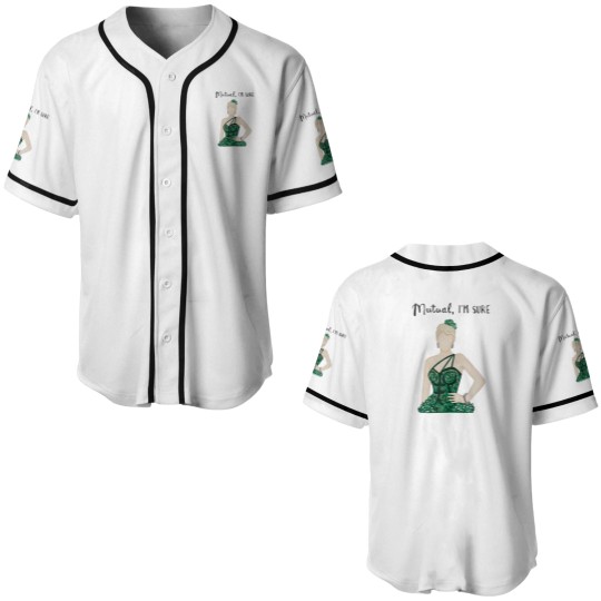 Discover White Christmas Mutual I’m Sure Retro Baseball Jerseys