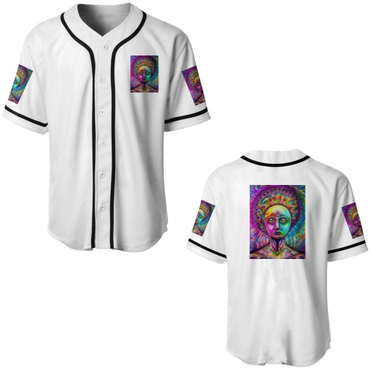 Discover Witch Art design Graphic Baseball Jerseys