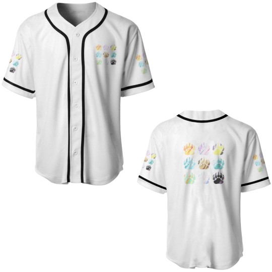 Discover Evolution Paws pastel Baseball Jerseys