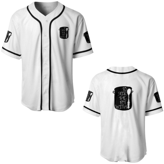 Discover Pot Stirrer Black Baseball Jerseys