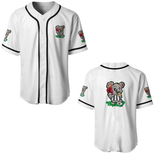 Discover DISKOALAFIED Koala Referee Red Card Soccer Gift Baseball Jerseys