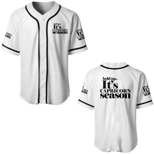 Discover CAPRICORN SEASON Baseball Jerseys