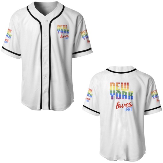 Discover New York loves LGBT Baseball Jerseys