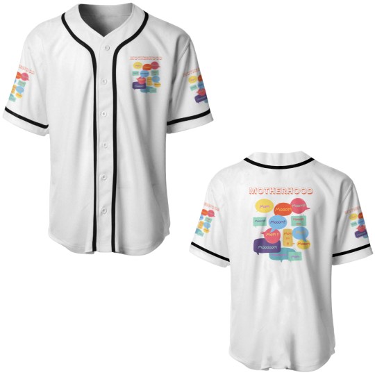 Discover Motherhood Mom Baseball Jerseys