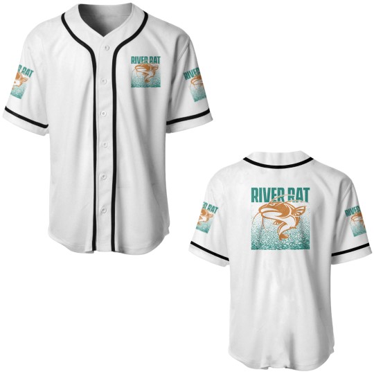 Discover Freshwater Catfish Fishing Baseball Jerseys