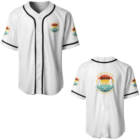 Discover Ice Hockey Vintage 2010 Bday 12Th Birthday Hockey Baseball Jerseys