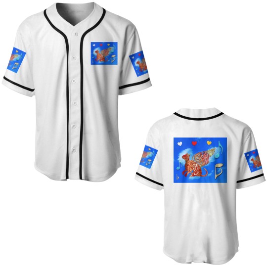 Discover Life is easier with My Magic Cat of Angels. Baseball Jerseys