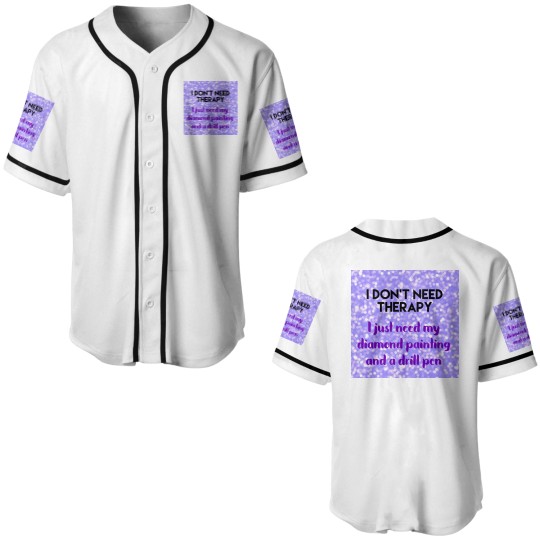 Discover Diamond Painting No Therapy Baseball Jerseys